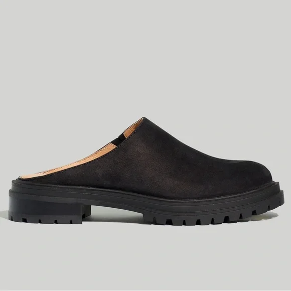 Madewell The Bradley Lugsole Mule in Nubuck - Picture 3 of 7